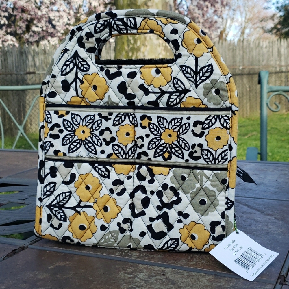 Vera Bradley Go Wild Lunchbox Lunch tote